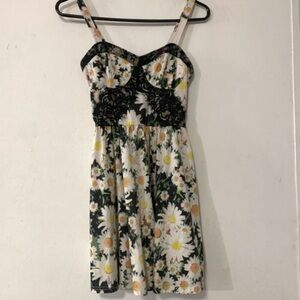 👠- Topshop sz 6 Daisy Print Sundress